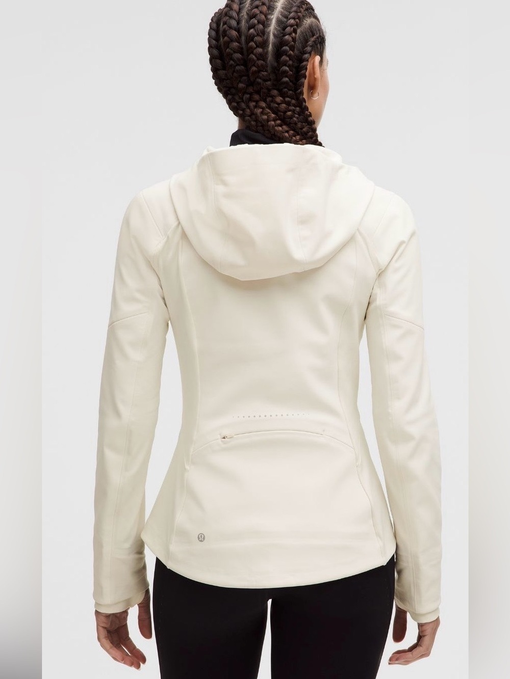 Lululemon Cross Chill Jacket Powder Blue Size 10 - Picture 8 of 9